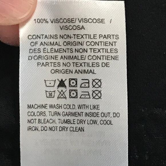 Lucky Brand Blouse  Top 1X One X Womens Boho Peasant Style Three Quarter Sleeve - Picture 9 of 10